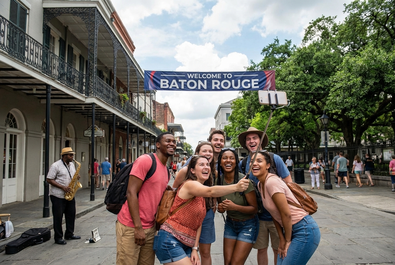 2-Day Fun & Vibrant Baton Rouge Weekend (Friends) | TheNextGuide