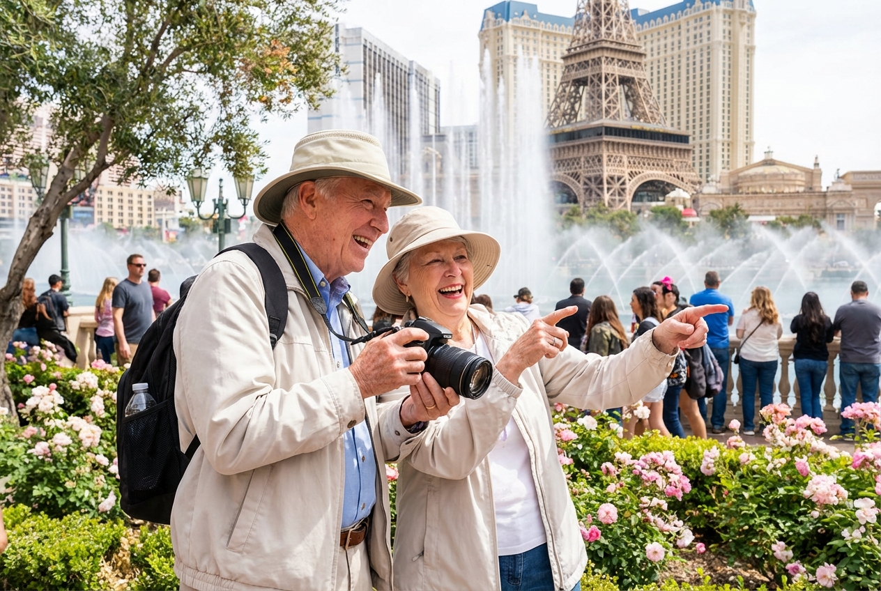 Comfortable 2-Day Las Vegas for Seniors (Spring) | TheNextGuide