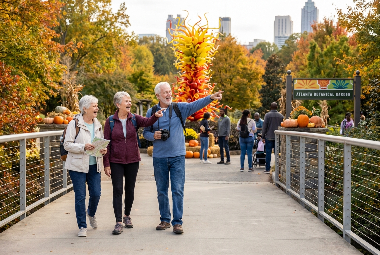 Atlanta In November Gentle, Accessible Day in Atlanta — Midtown to Downtown (Seniors ...