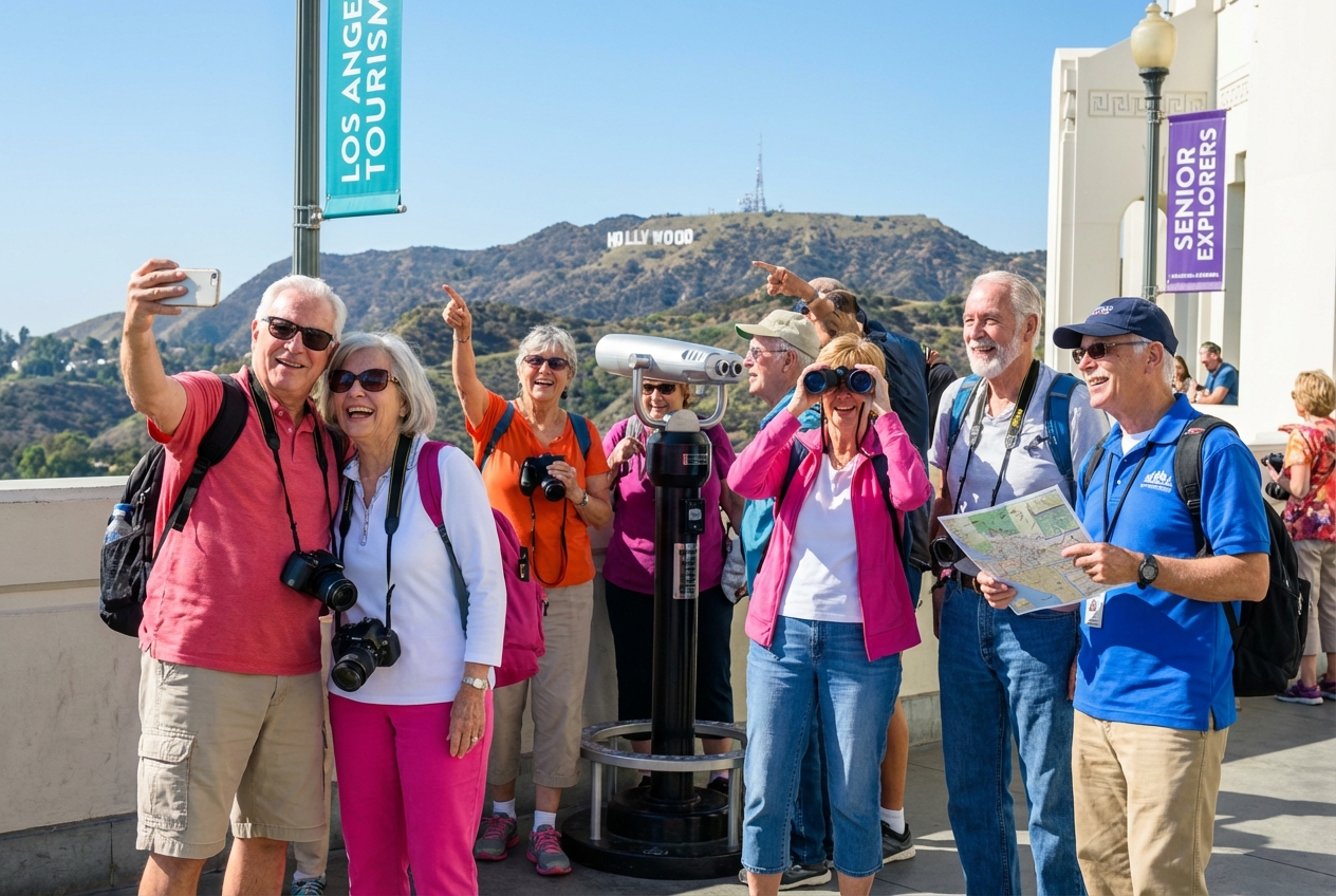 Spring In La Gentle Spring Day in Los Angeles — Accessible Highlights for Seniors ...