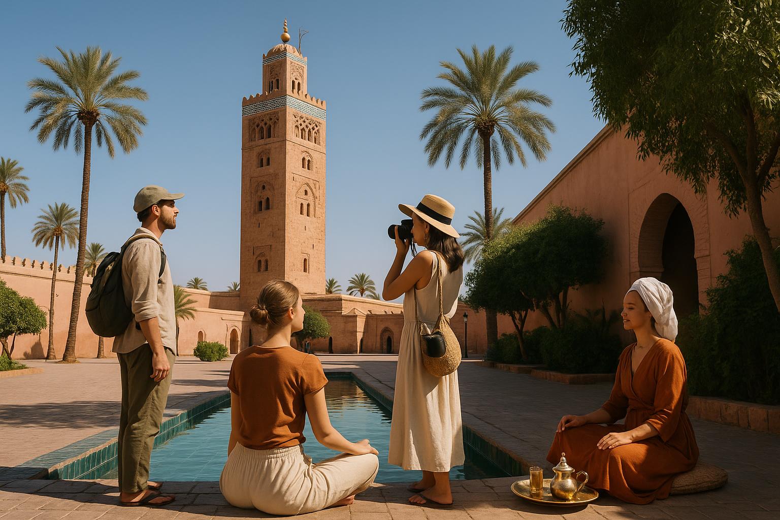 Marrakesh in 3 Days for Mindful - Riad rooftop sunrise yoga and private ...