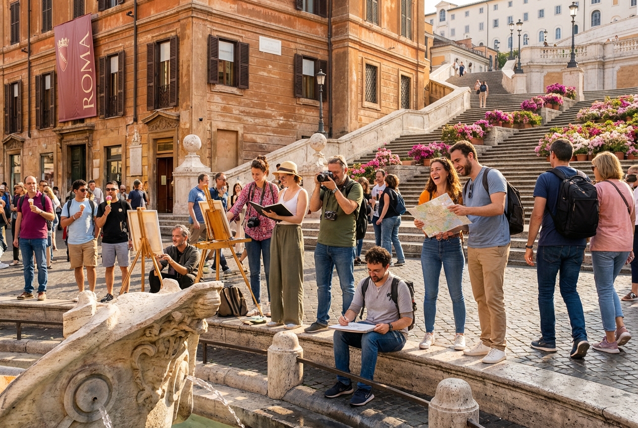 One-day Rome — Artist's Spring Sketch & Studio Day | TheNextGuide