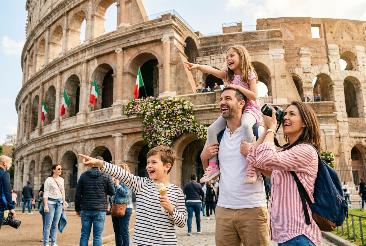 Rome in 1 Day for Families - Explora — interactive children's museum ...