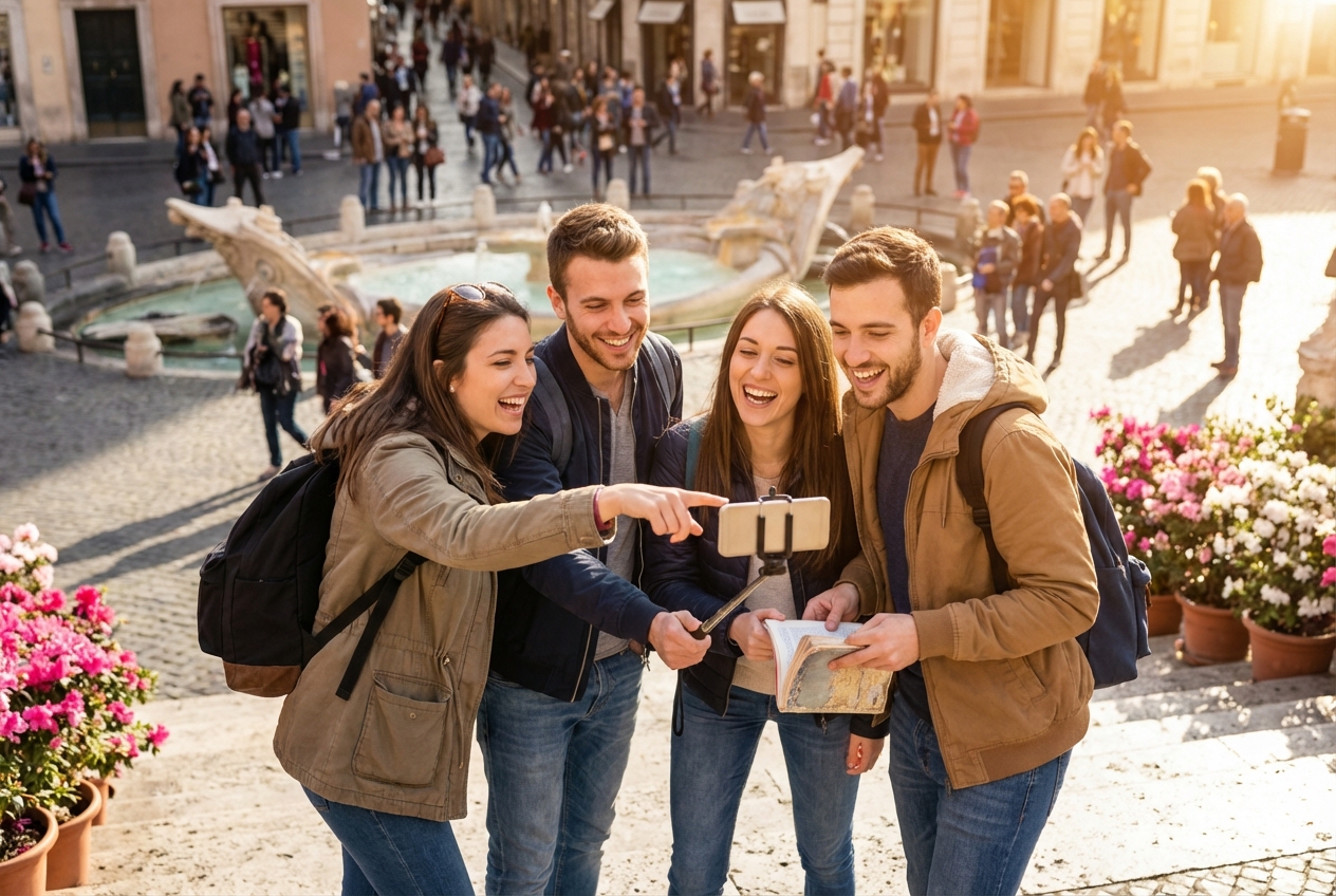 People Having Fun In Rome Rome in 3 Days — Friends' Fun & Vibrant Weekend | TheNextGuide